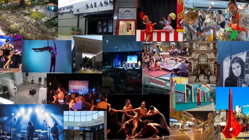 Event collage showcasing vibrant experiences
